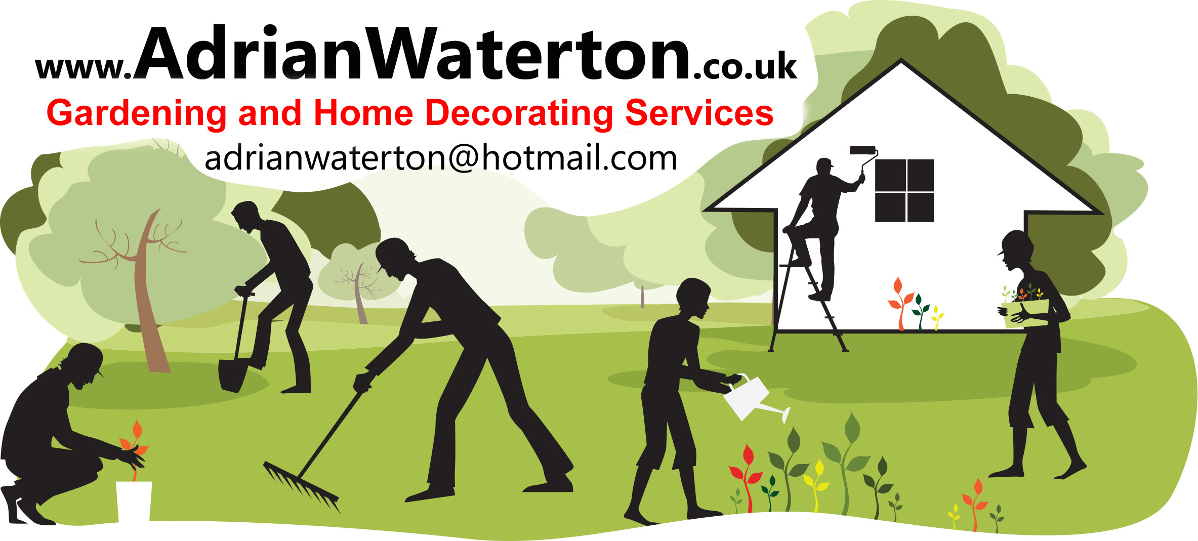 Adrian Waterton – Lymington gardener and decorator
